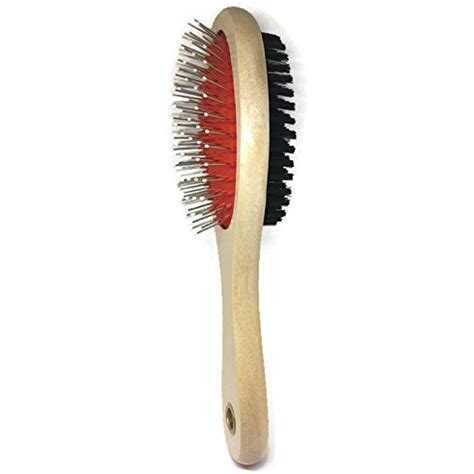 Zaaco 2 In 1 Bristle And Pin Grooming Brush For Dogs Smallanimals
