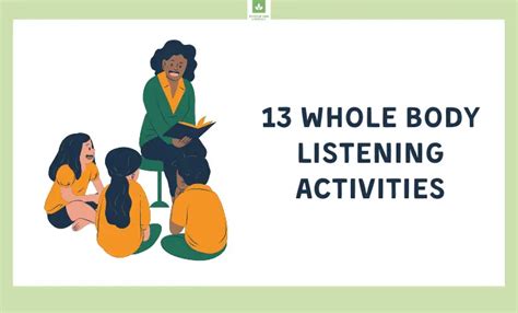 13 Whole Body Listening Activities For Student To Try In 2023
