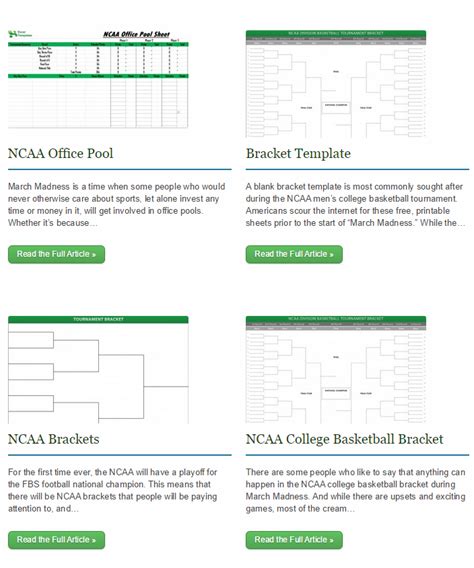 Top 10 March Madness Online Brackets And Apps March Madness Basketball