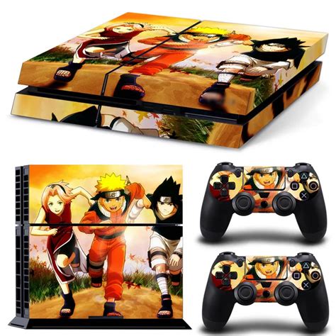 Naruto Design Ps4 Skin Sticker Game Accessories Decal Vinyl Controllers