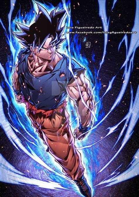 100 years after goku (dragon ball centuries) twitter: GOKU Ultimate Instinct color by marvelmania.deviantart.com on @DeviantArt | Anime dragon ball ...