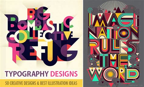 Daily Inspiration 50 Creative Typography Designs And Illustrations For