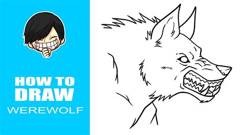 How To Draw Werewolf Step By Step Youtube