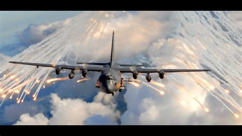 Testing Out Dcs C 130 Super Hercules Gunship Countermeasures Mod By