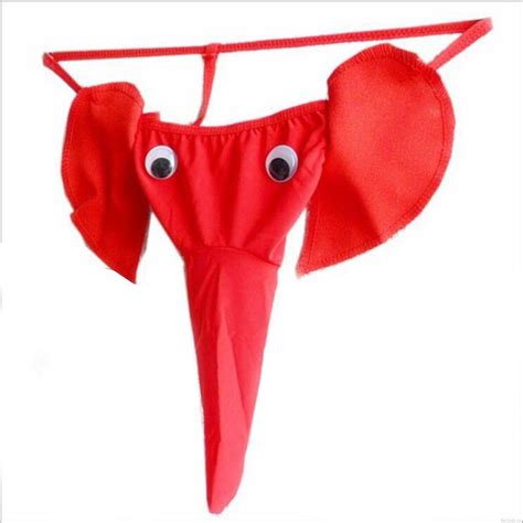 Elefante Lindo Sexy Hombre Pantalones Ropa Interior Animal Lencería