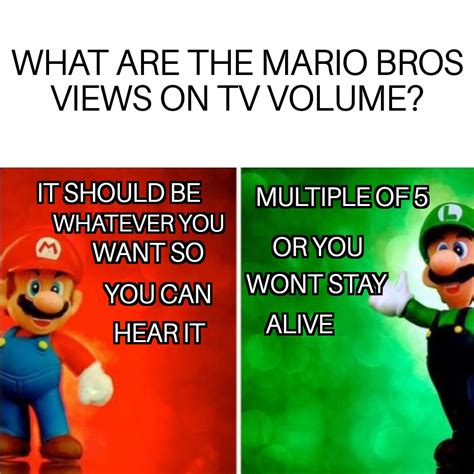 Multiple Of Five Mario Bros Views Mario Says Know Your Meme