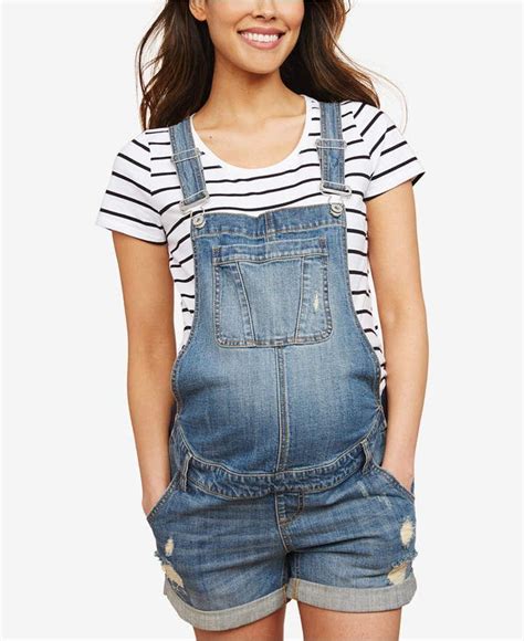 Indigo Blue Maternity Denim Overalls And Reviews Maternity Women