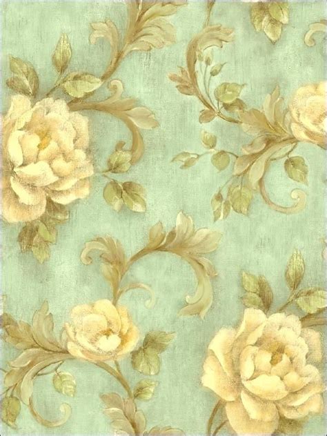 Free ship vintage wallpaper kit c1940 roses seambinding shabby cottage marie antoinette mixed media craft supplies card art french cottage. Image result for french country wallpaper | Victorian wallpaper, Floral wallpaper, Traditional ...