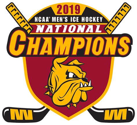 Minnesota Duluth Bulldogs Champion Logo Ncaa Division I I M Ncaa I