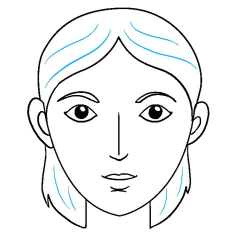 How To Draw A Face Really Easy Drawing Tutorial Easy Drawings Images