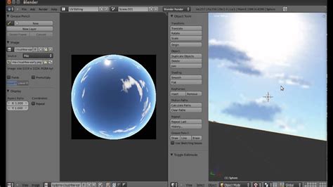 Blender Tutorial Making A Skydome Youtube