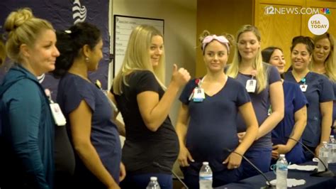 Baby Boom Nurses At The Same Hospital Are Pregnant