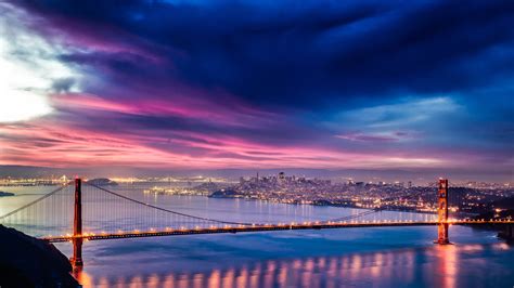 4549811 Landscape Golden Gate Bridge San Francisco Urban Rare