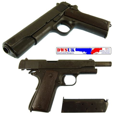 Old Spec Wwii Colt 1911a1 And Holster Dwsuk