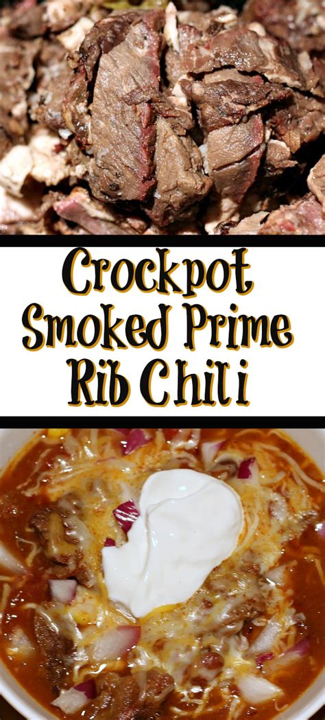 There are few problems we'd rather have than leftover prime rib or beef tenderloin from the holiday feast. Crockpot Prime Rib Chili Recipe! Perfect for Leftover ...