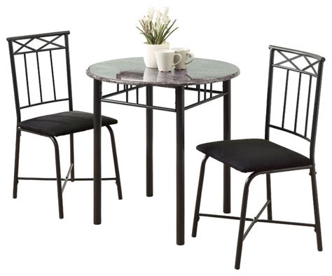To narrow down the choices you have online, here are factors that are to be considered Grey Marble, Charcoal Metal 3-Piece Bistro Set ...