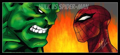 Hulk Vs Spiderman By Seraphimxiii On Deviantart