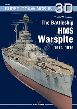 Super Drawings 16039 The Battleship HMS Warspite 19141919 Bookworld
