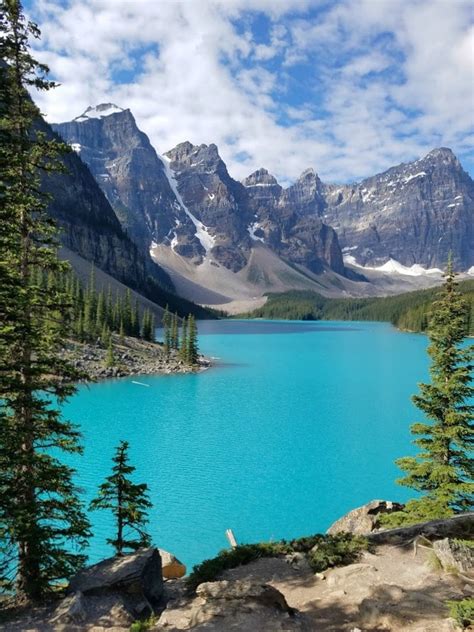 Moraine Lake And Johnston Canyon Canadian Rockies