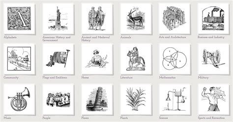 History Clipart Etc Free Educational Illustrations For Use