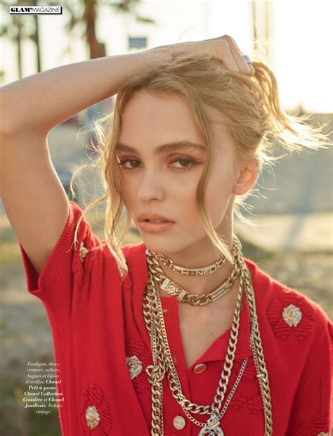Lily Rose Depp In Glamour Magazine France November 2016 Issue Hawtcelebs