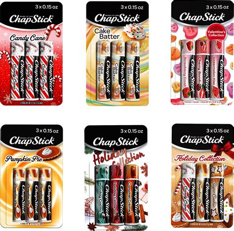 Buy Chapstick Winter And Fall Flavored Lip Balm Tubes Seasonal Pack