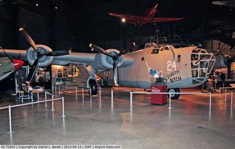 Aircraft 42 72843 1942 Consolidated B 24d 160 Co Liberator Cn 2413