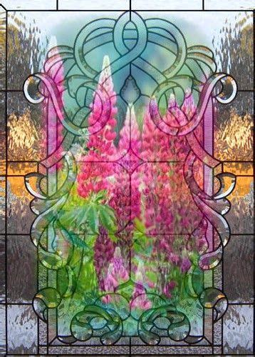 Faux Stained Glass Alcohol Ink Painting Crown Jewelry Diy Bricolage