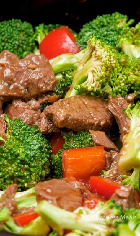 Slow Cooker Beef And Broccoli The Shortcut Kitchen