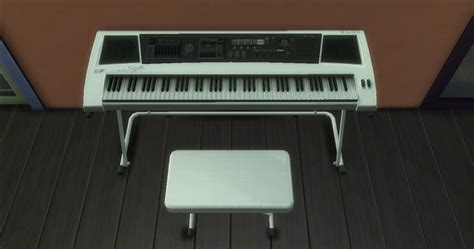Modthesims Ts4 Keyboard Piano Sims 4 Sims Piano