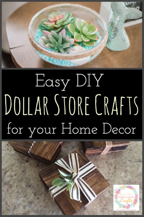 Easy Diy Dollar Store Crafts For Your Home Decor Cookies Coffee And