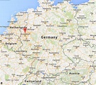 Where is Duisburg on map of Germany