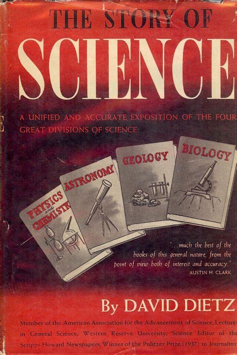The Story Of Science By Dietz David 1943 Signed By Authors