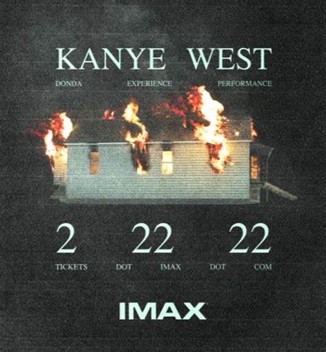 Kanye West Donda 2 Live Stream Get Tickets To Imax Listening Party