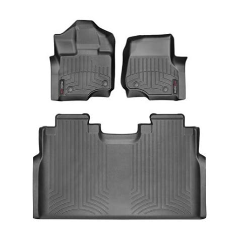 Weathertech 2017 2020 Ford F 150 Raptor 3d Floor Mats Front And Rear