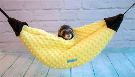 Yellow Banana Hammock For Ferrets And Pets Etsy