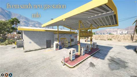 Fivem Sandy New Gas Station Mlo Best Fivem Maps For Your Server