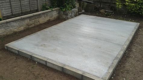 How To Build A Concrete Shed Base A Diy Guide To Laying A Garden Shed