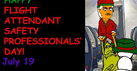 Vinny The Elf Happy Flight Attendant Safety Professionals Day