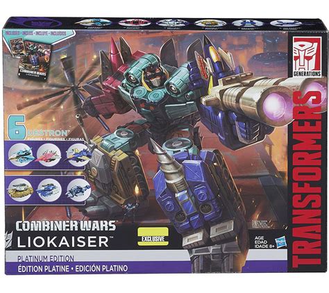 Transformers Combiner Wars Platinum Edition Liokaiser Exclusive Voyager