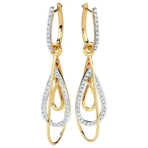 Carat Tw Diamond Earrings Online Earrings Drop Earrings Online