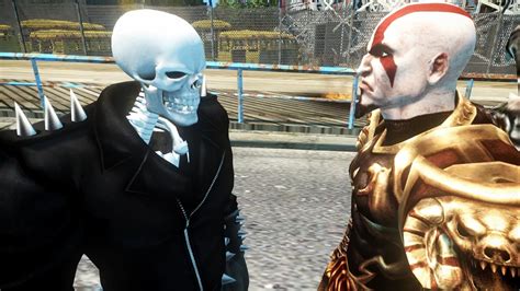 Ghost Rider Vs Kratos God Of War Epic Battle Youtube