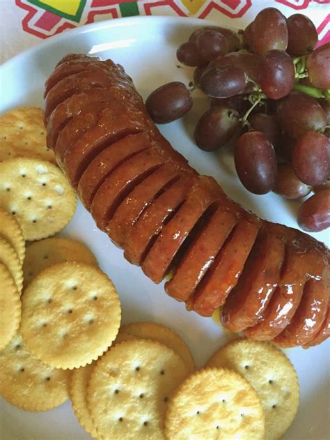 ¼ cup olive oil ; Baked Summer Sausage Recipe With Apricot-Mustard Glaze ...