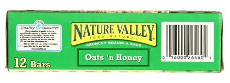 Nature Valley Crunchy Granola Bar Oats N Honey 149 Oz 62 Bar Pouches