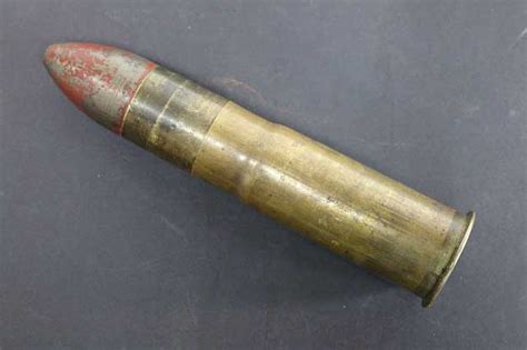 Us Military Inert 37mm Winchester Hotchkiss Round 1891 801
