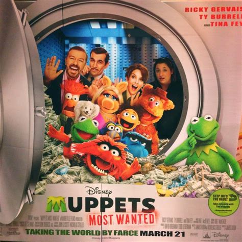 Muppets Most Wanted 2022 Dvd Cover