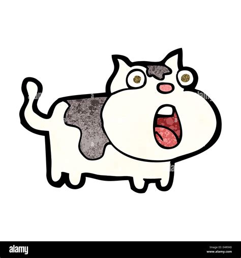 Cartoon Shocked Cat Stock Vector Image And Art Alamy