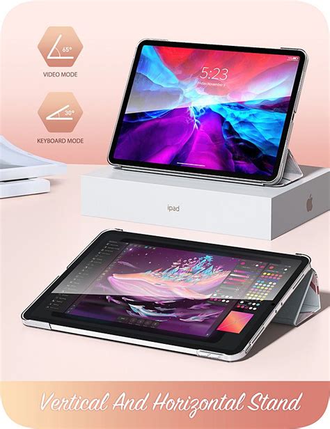 I Blason Cosmo Slim Designer Case Pink Marble For Ipad Pro 11 2020