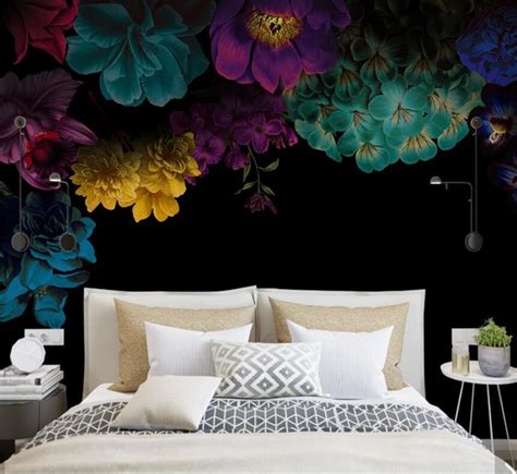 3d Rose Flower Wallpaper Murals For Living Room Home Wall Mural Decals