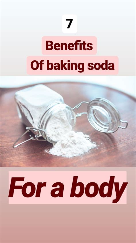 7 Benefits Of A Baking Soda For A Body Baking Soda Benefits Baking